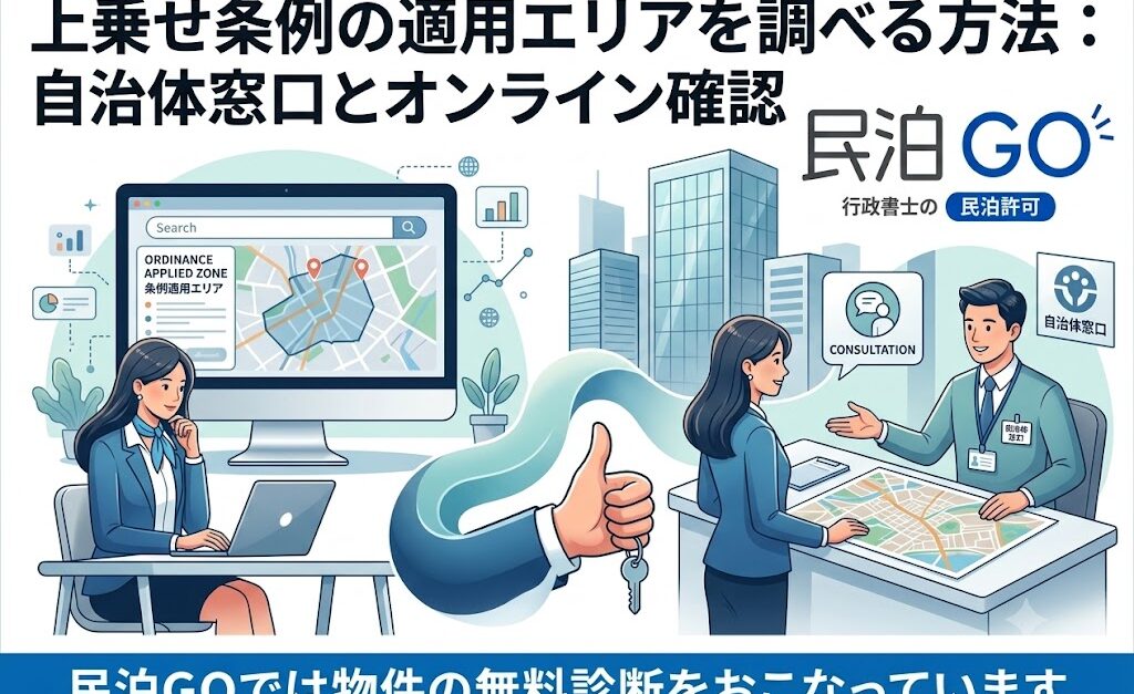 上乗せ条例の適用エリアを調べる方法：自治体窓口とオンライン確認