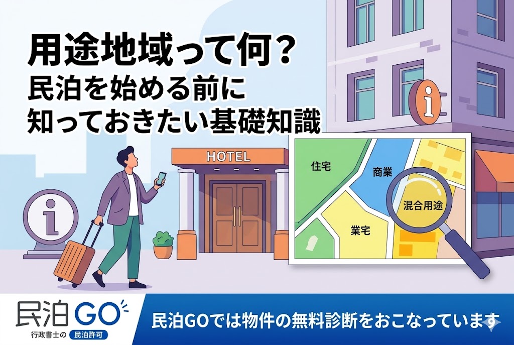用途地域って何？民泊を始める前に知っておきたい基礎知識
