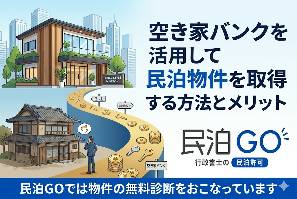 空き家バンクを活用して民泊物件を取得する方法とメリット