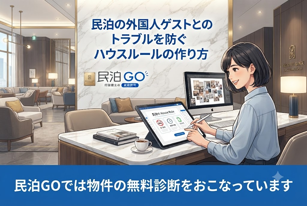 民泊の外国人ゲストとのトラブルを防ぐハウスルールの作り方