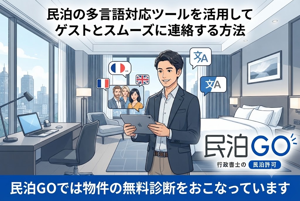 民泊の多言語対応ツールを活用してゲストとスムーズに連絡する方法