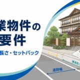 旅館業物件の道路幅・接道長さ・セットバックを調べる行政書士と建築士