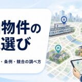 民泊物件の立地選びと需要・アクセス・条例・競合の調べ方
